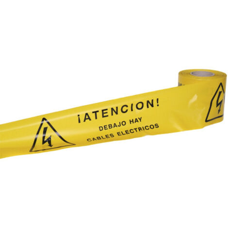 Cinta Balizamiento "CABLES ELECTRICOS"