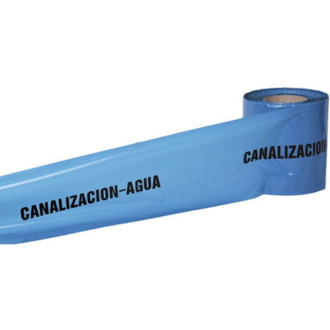 Cinta Balizamiento "CANALIZACIÓN AGUA"
