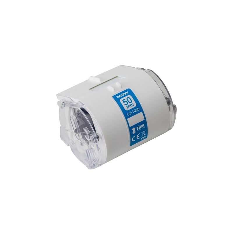 

Brother rollo de cinta adhesiva zero ink para etiquetadora vc500w cz1004 5cmx5m.