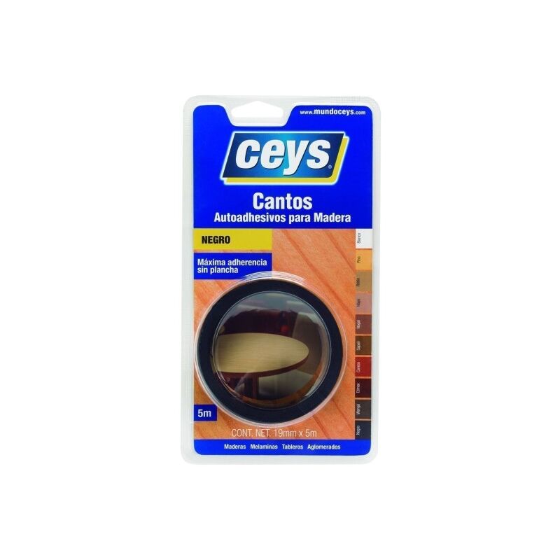 

Canto Carpinteria Madera Ceys Negro 850102 5 Mt