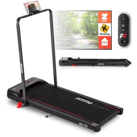 FITFIU FITNESS Cinta correr plegable ultracompacta 10kmh 735W MC-70 FITFIU