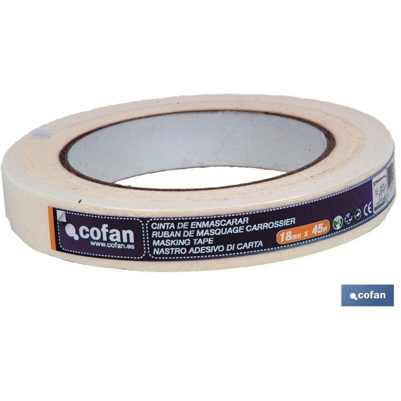 

Cinta crepe carrocero 36mm x 45mts