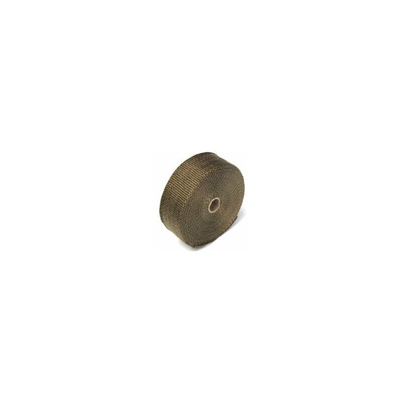 

Cinta de aislamiento térmico de titanio de 15 M, envoltura de tela de tubo de escape de motocicleta, 1,5 * 50 mm
