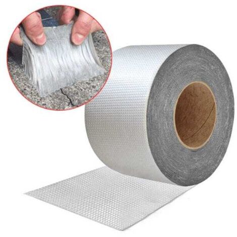 CINTA DE ALUMINIO: Cinta altamente duradera e impermeable.