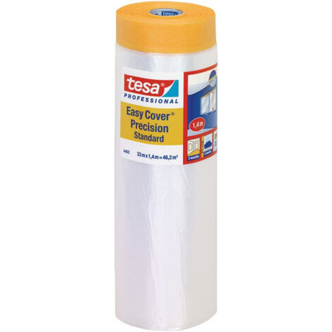 Cinta de aluminio Easy Cover® 4402 Precision Stand. L.33m An.1400mm Rl.TESA (Por 20)
