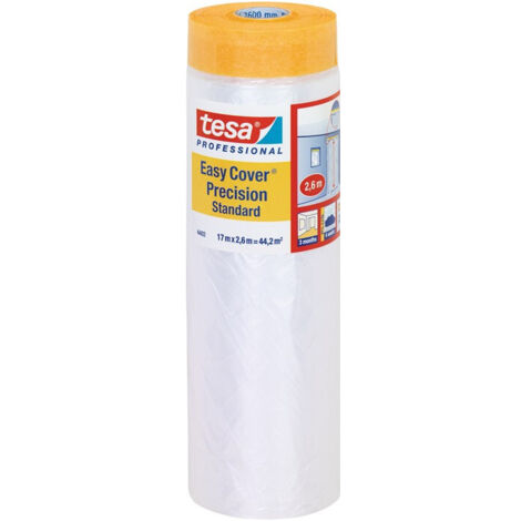 Cinta de aluminio Easy Cover® 4402 Precision Stand.L.17m B.2600mm Rl.TESA (Por 20)