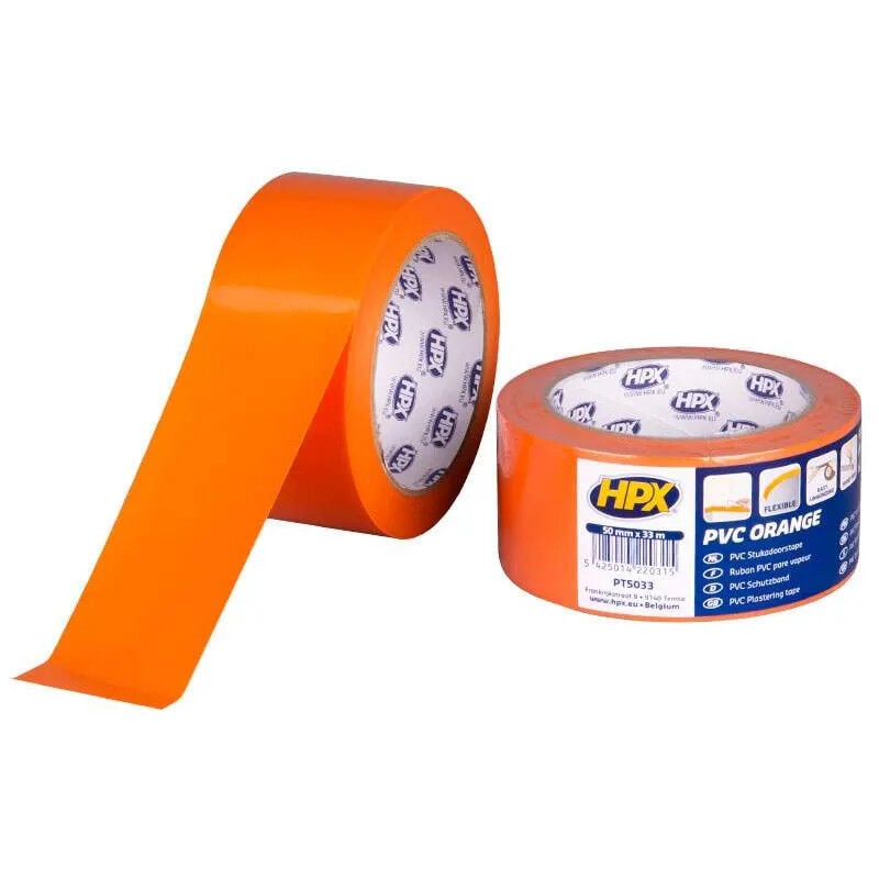 

Cinta de barrera de vapor de PVC naranja PREMIUM, 50mm x 33m
