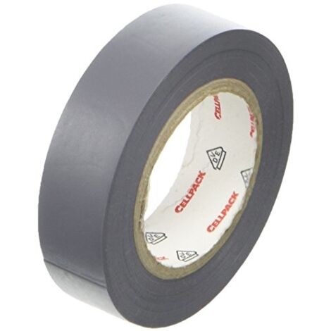 Cinta de Cellpack PVC gris No 128 0,15 mmx15 mm 145831