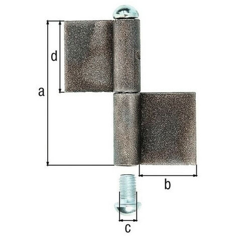 Cinta de construcción tipo K04 de 2 partes para soldar STA de cabeza redonda sin procesar 160/50/16 / 80 mm GAH