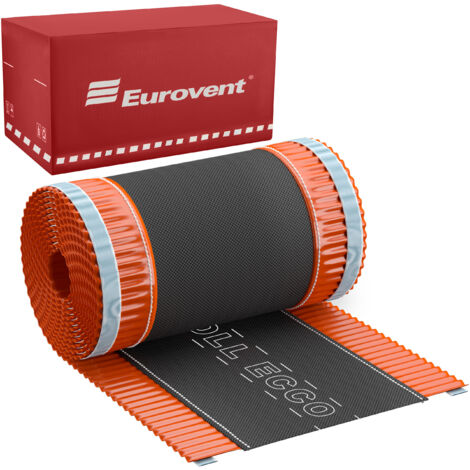 Cinta de cumbrera ROLLO ECCO 310mm x 5m RAL 8004