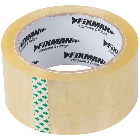 Fixman 1 papel paquete banda cinta adhesiva pp-pack cinta adhesiva 48mm x 66m 190368