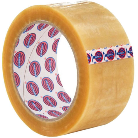 CINTA DE EMBALAJE DE PVC TRANSPARENTE ADH SIF 50 MM X 66 M - EUROCEL - 000111366