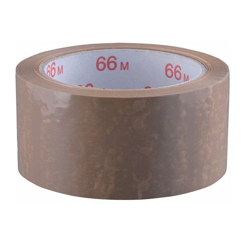 

Cinta de embalaje PVC marrón L.66m An.50mm Rl. (Por 6)