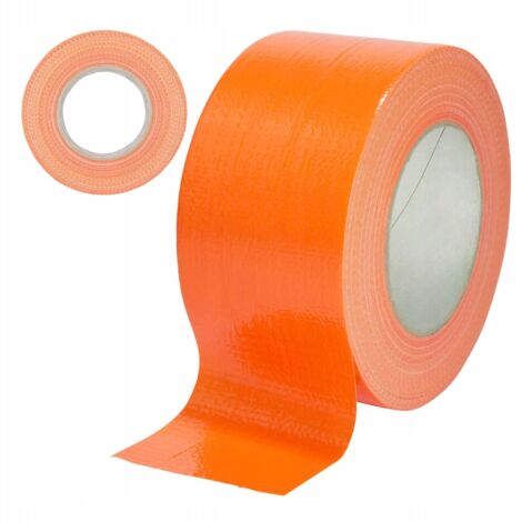 Cinta de enlucido para fachadas 48 mm 50 años, naranja, impermeable