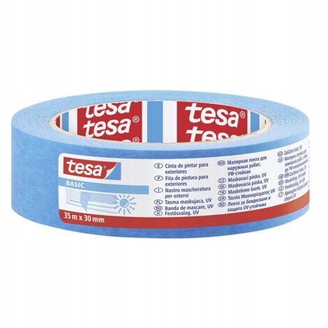 Cinta de enmascarar azul Tesa 35 m x 30 mm