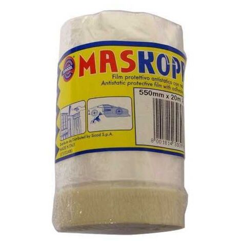 Cinta de enmascarar Maskopri de 30 cm x 20 m Eurocel