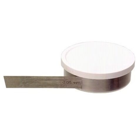 Cinta de espesores 0,05 mm. Tolerancia +-mm 0.004 LIMIT 25990409