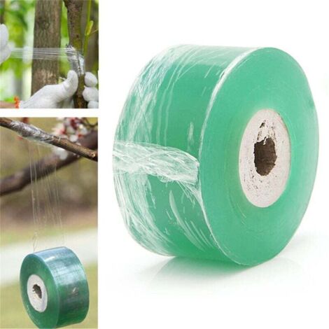 Cinta de injerto biodegradable para viveros, verde, 2 cm x 100 m