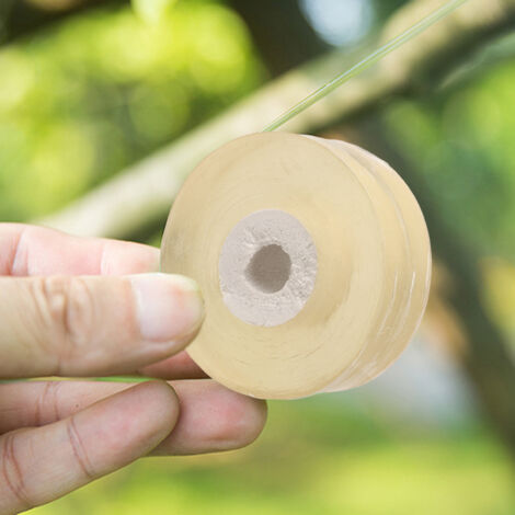 Cinta de injerto profesional, autoadhesiva y elástica para plantas con flores y árboles frutales, PVC amarillo, 3 unidades.