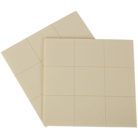 Cinta de montaje precortada - 24x24 mm - 18 piezas