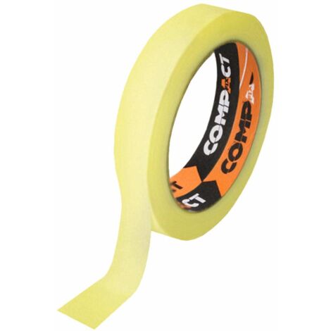 Cinta de pintor compactfix 25 mm x 50 m fácil de aplicar sin residuo