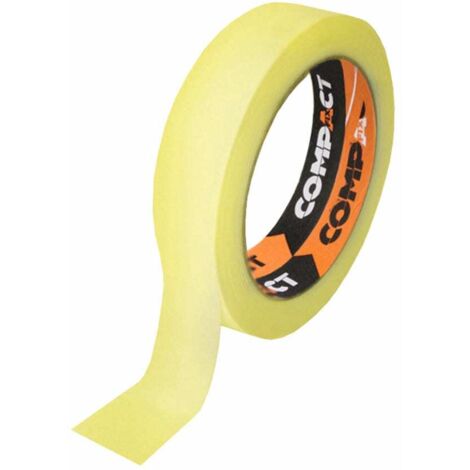 Cinta de pintor compactfix 30 mm 50 m fácil de aplicar sin residuo