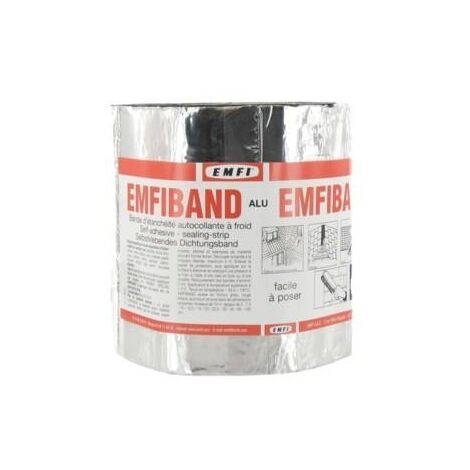 Cinta de sellado Emfiband EMFI - 15 x 10m - plomo - GA150AE001