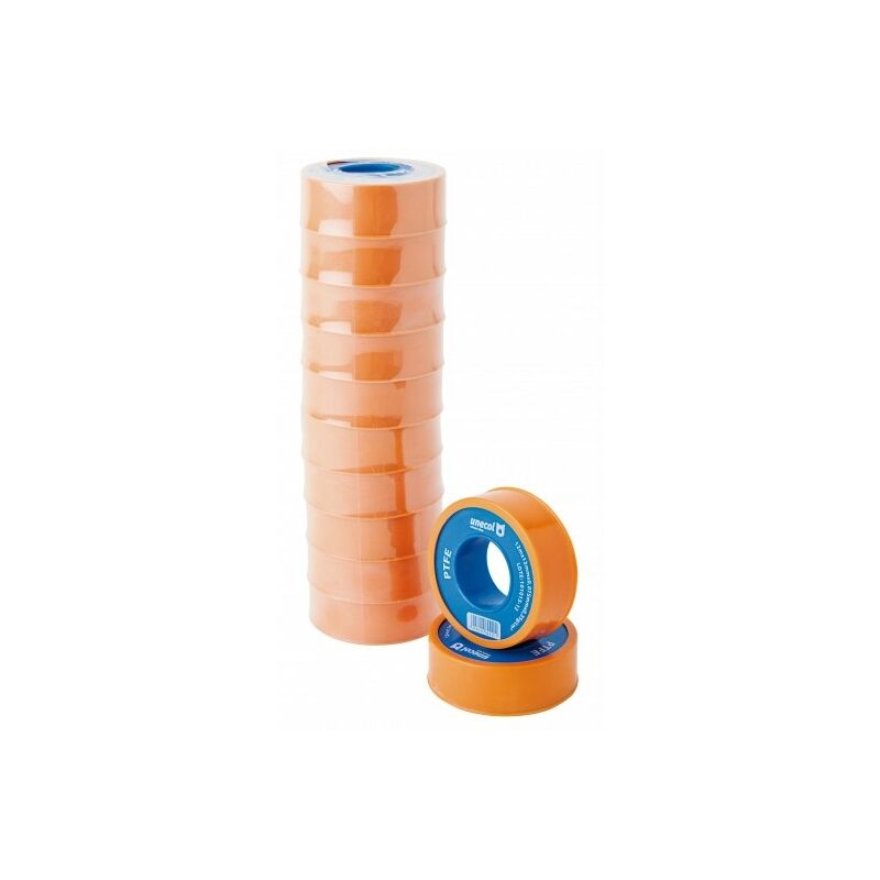 

Cinta de teflon de 12 mts para tuberias (Pack x 10)