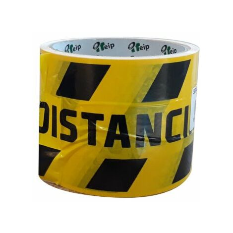 CINTA DISTANCIA DE SEGURIDAD 25M.X72MM.