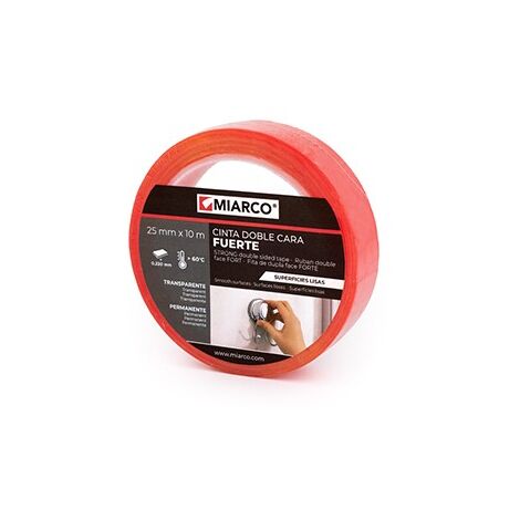 CINTA DOBLE CARA SUPER LISA DC-995 - 25MMX10M