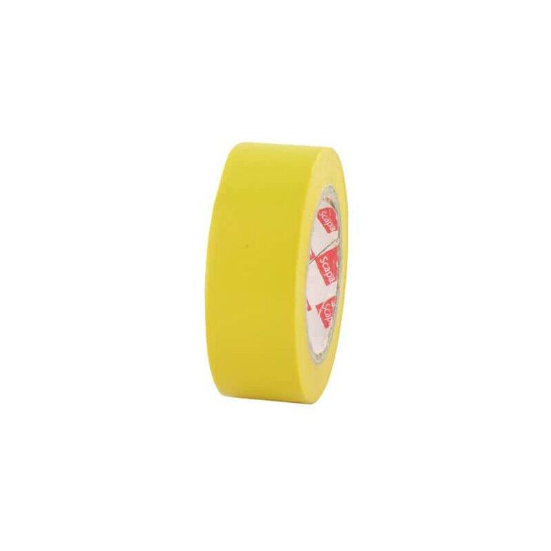 

Cinta eléctrica amarilla 2702 de 19 mm de PVC Scapa - Jaune