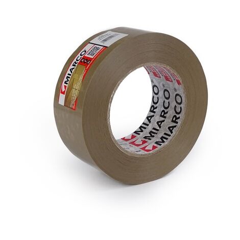 CINTA EMBALAJE PACK PVC MARRON - 66MX48MM