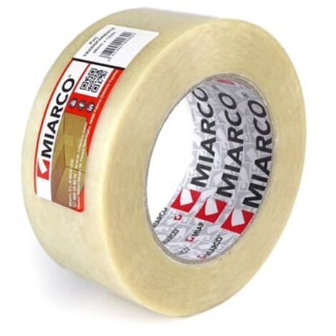 CINTA EMBALAJE PACK PVC TRANSP - 66MX48MM