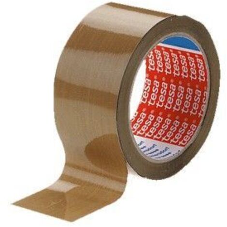 CINTA EMBALAJE POLIPROPILENO 66MX50CM CAUCHO NATURAL - TESA TAPE