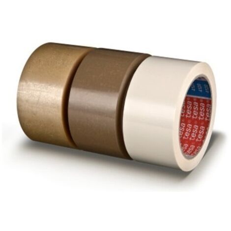 Cinta Adhesiva 50Mmx 66Mt Embalaje Pvc Blanco 4120 Tesatape