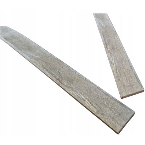 Cinta Galvanizada 30x4mm 3m - Cinta Plana de Acero para Puesta a Tierra y Protección contra Rayos
