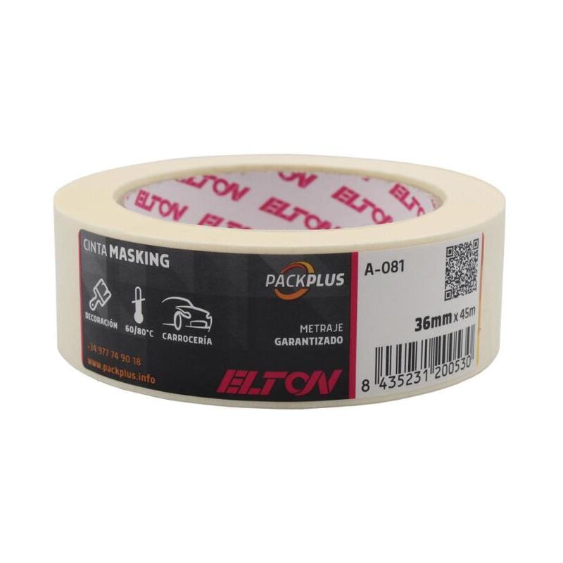 

Cinta krepp lisa 36mm x 45m - Mibricoplus