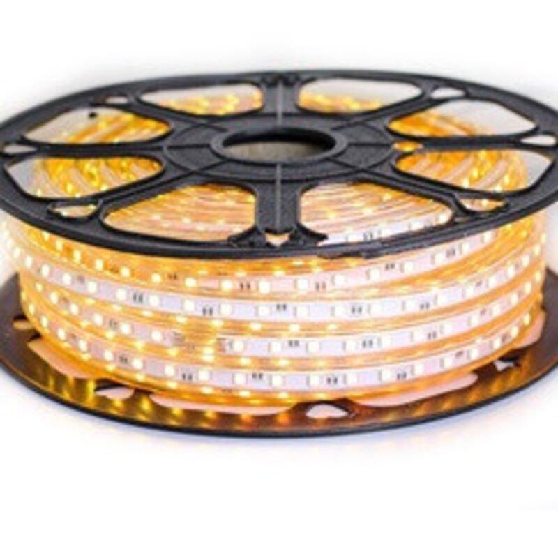 

Cinta LED profesional 5050 60 LED/m de 25 o 50 metros. Oro a prueba de agua (IP68) | Longitud: 50 metros