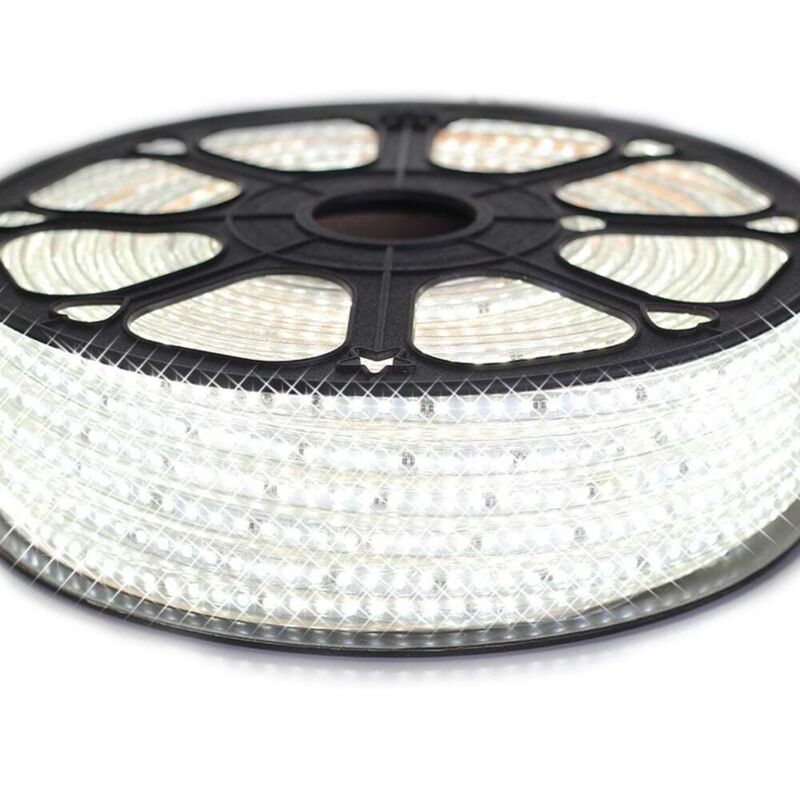 

Cinta LED profesional EPISTAR 2835 120 LED/m de 25 o 50 metros de color blanco Resistente al agua de refrigeración (IP68) | Longitud: 25 metros