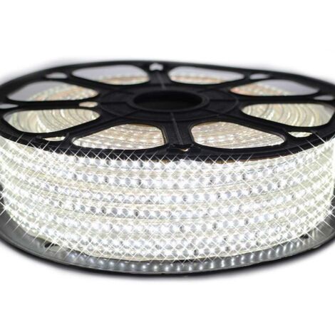 Cinta LED profesional Epistar 3014 120 LED/m de 25 o 50 metros blanco a prueba de agua fría (IP68)  Longitud: 25 metros