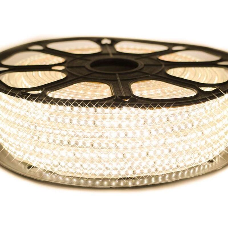 

Cinta LED profesional Epistar 3014 120 LED/m de 25 o 50 metros blanco cálido impermeable (IP68) | Longitud: 25 metros