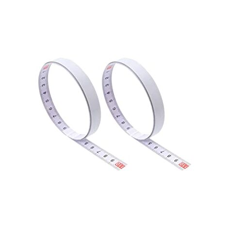 CINTA METRICA DE ACERO ADHESIVA 13x0,2MM 5MTS DERECHA - ACHA