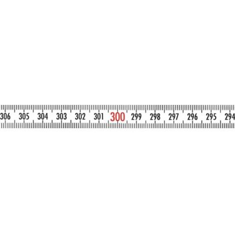 CINTA METRICA DE ACERO ADHESIVA INVERTIDA 1000x13x0,2 MM - ACHA
