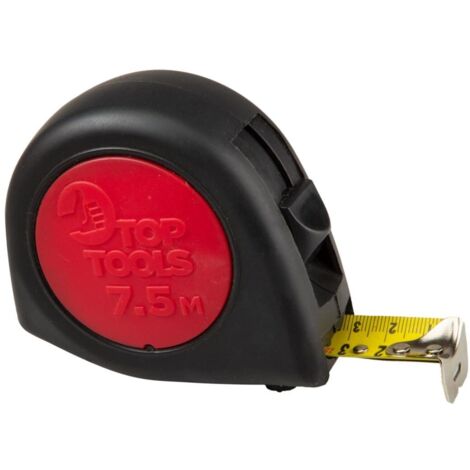 Cinta métrica de acero de 7,5 m x 25 mm