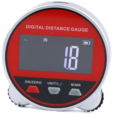 Cinta métrica digital con pantalla digital - Regla electrónica enrollable para mediciones en carpintería - 199,99 m