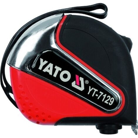 Cinta métrica enrollada de 8 m x 25 mm / YT-7131 / YATO