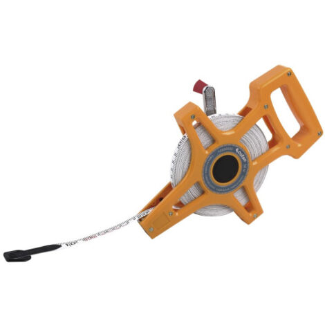 Cinta métrica fibra de vidrio con mango                                             30 mts