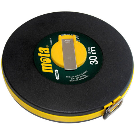 Cinta metrica fleje fibra de vidrio 30m x 13mm cg3013 mota