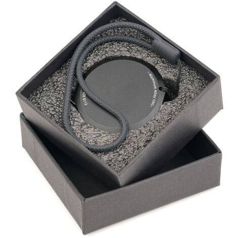 Cinta métrica retráctil de aleación de aluminio de 2 m, precisión de 1 mm, con cordón.