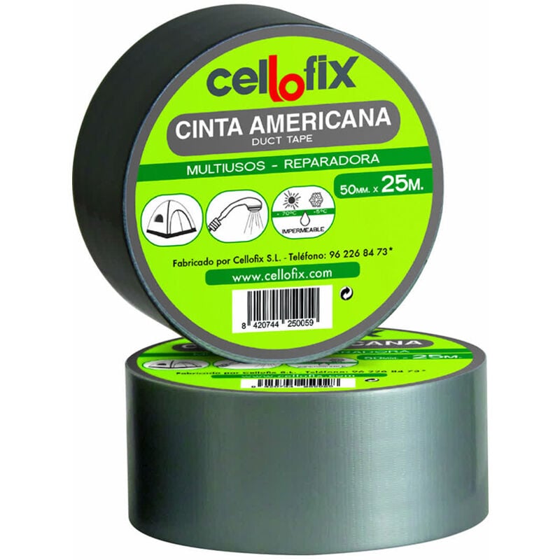 Cinta multiuso americana gris